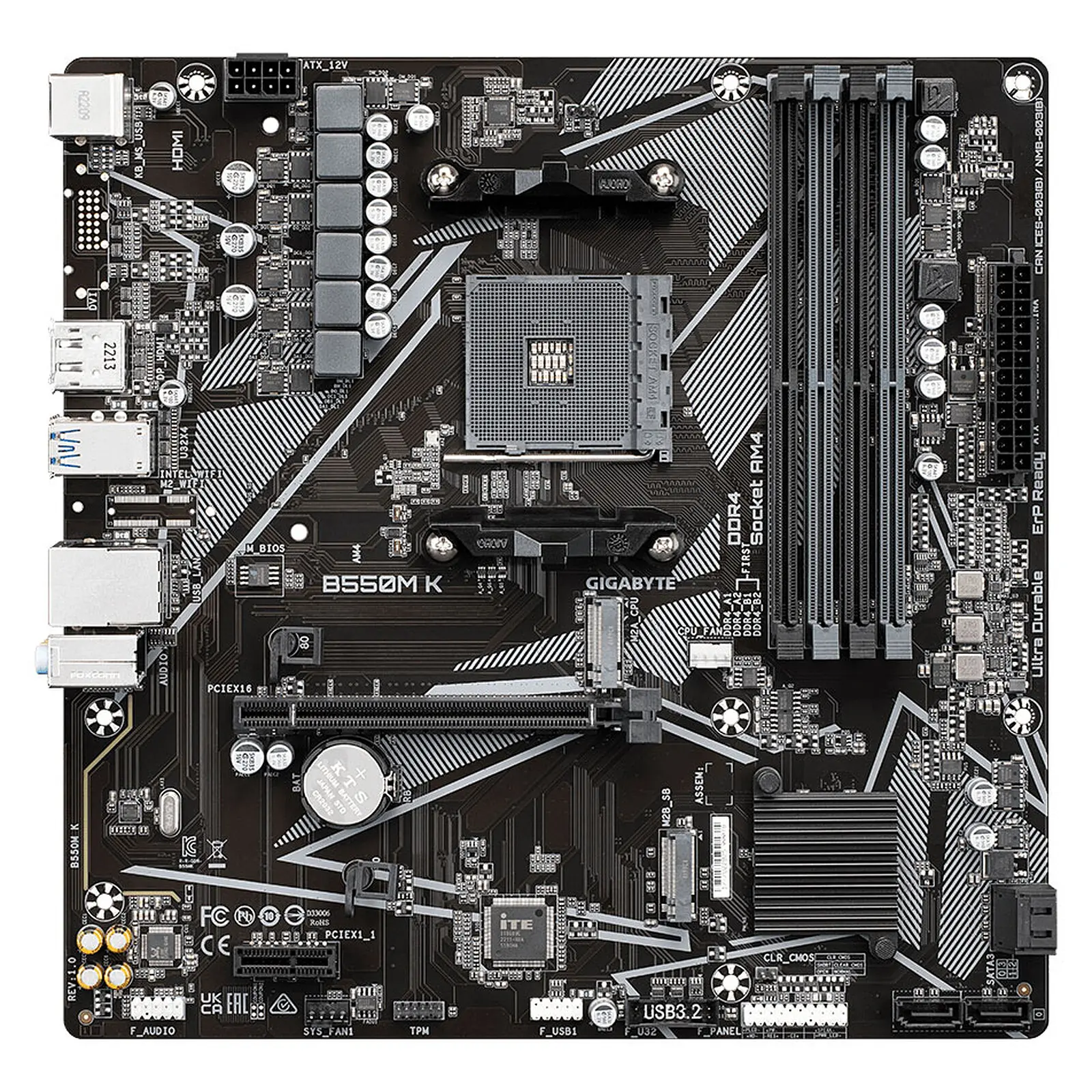CM AMD GIGABYTE B550M K
